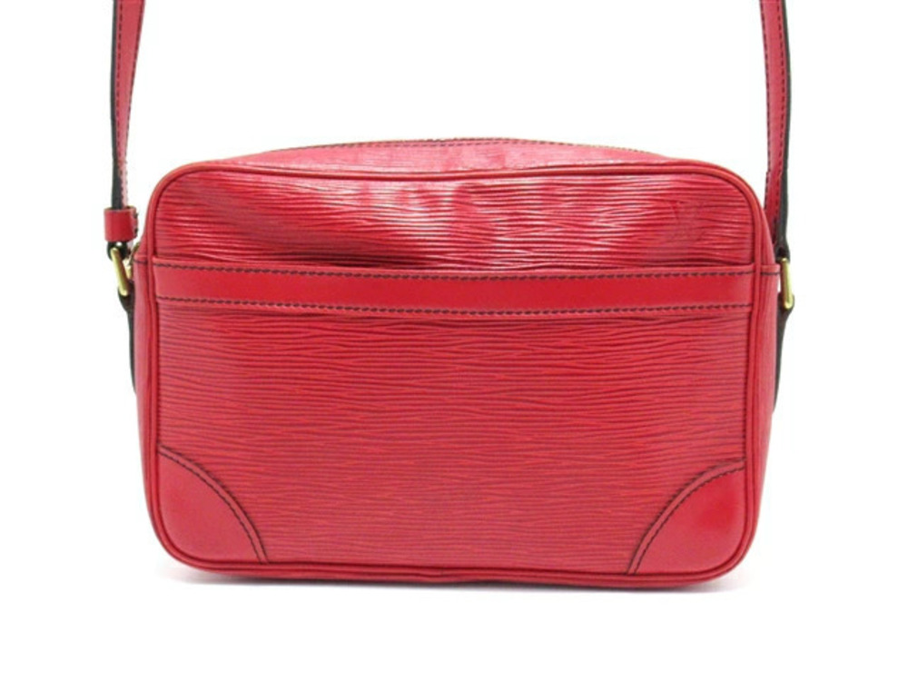 LOUIS VUITTON Shoulder Bag Epi Trocadero Castilian Red